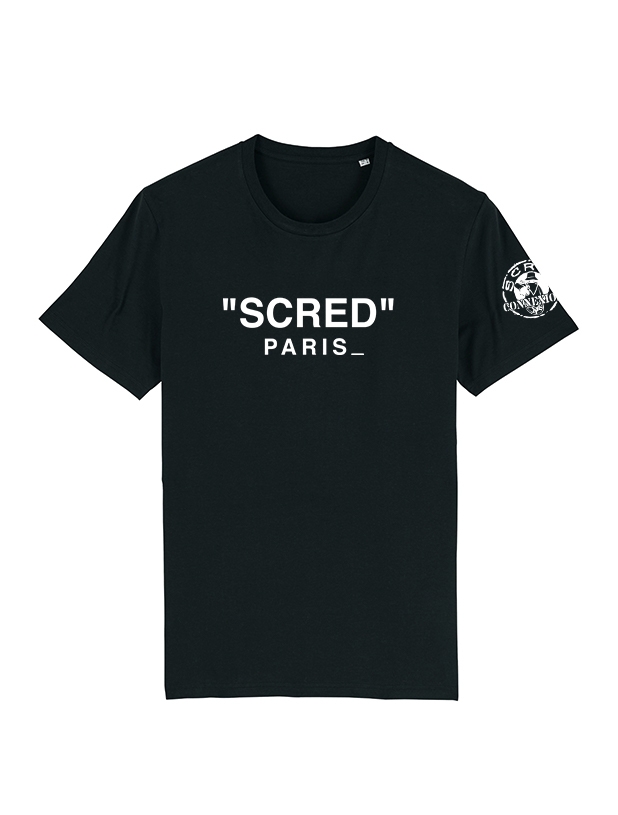 Tshirt "Simple Scred" de scred connexion sur Scredboutique.com