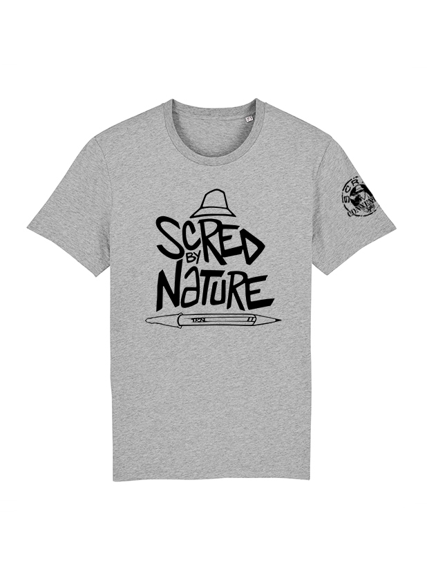 tee-shirt "Scred by Nature" de scred connexion sur Scredboutique.com