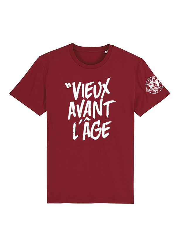 T-shirt "Vieux Avant l'Âge" de scred connexion sur Scredboutique.com