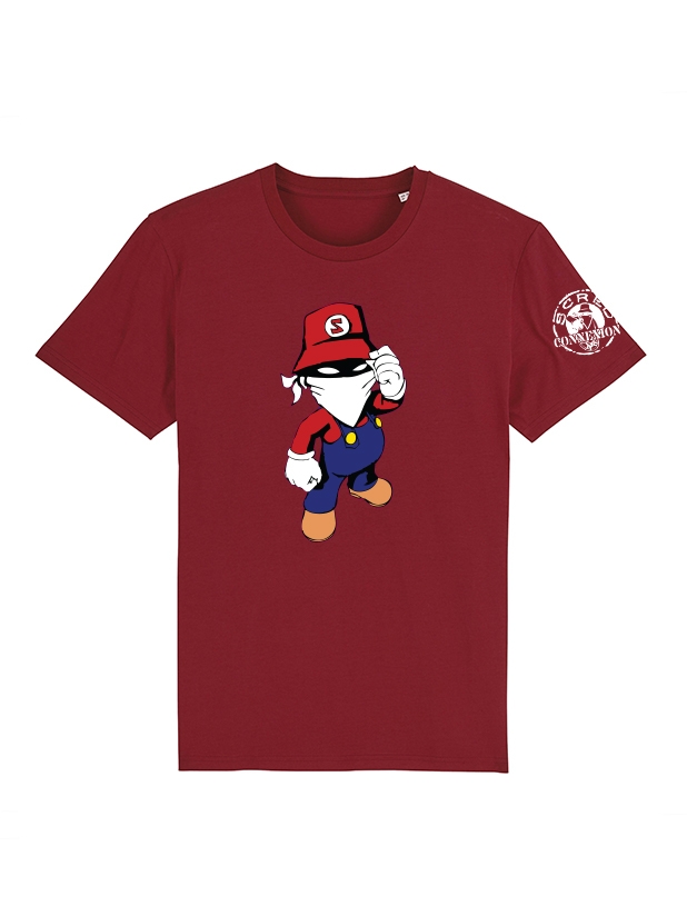 Tee Shirt Mario de scred connexion sur Scredboutique.com