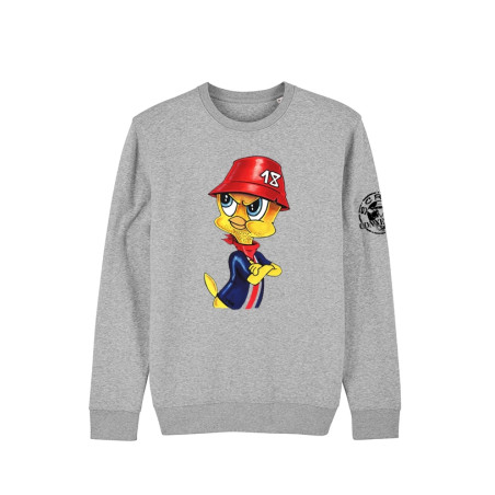 Sweat Col Rond "Titi parisien"
