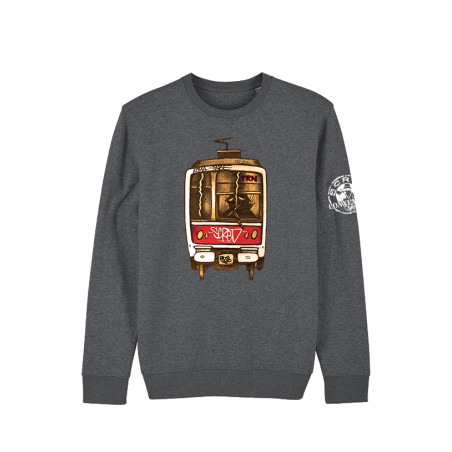 Sweat Samouraide Gris / Scred Boutique - Jamais dans la Tendance