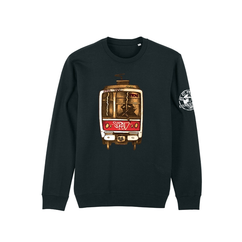 Sweat Samouraide Gris / Scred Boutique - Jamais dans la Tendance