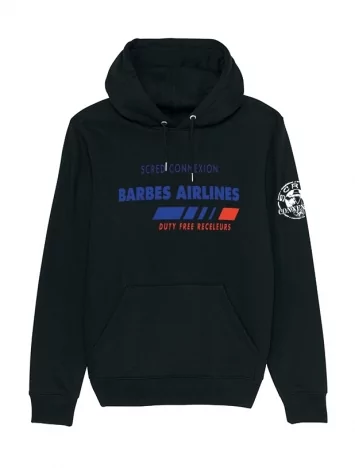 Sweat Capuche Barbès Airlines 