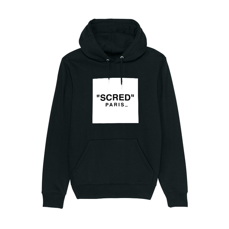 Sweat Capuche Carré Scred