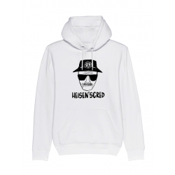 Sweat Capuche HeisenScred Noir de scred connexion sur Scredboutique.com