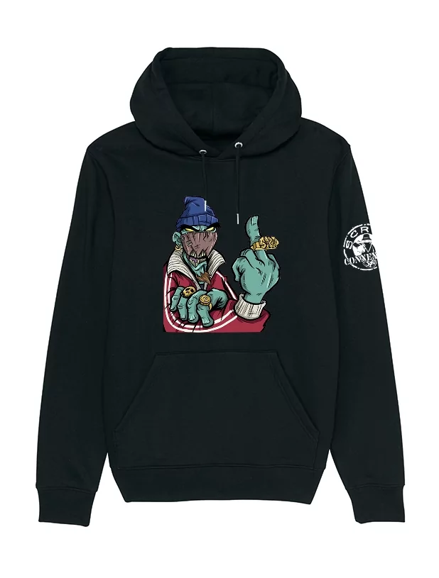 Sweat Capuche Majeur de yassin latrache sur Scredboutique.com