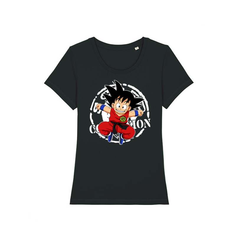 T-Shirt Femme Logo "DBSCRED" Noir