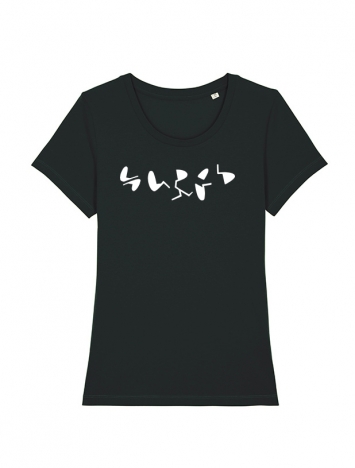 T-Shirt Femme Logo "Marche en Scred" Blanc