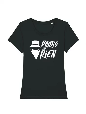 scred connexion T-Shirt Femme Logo "Partis de rien"