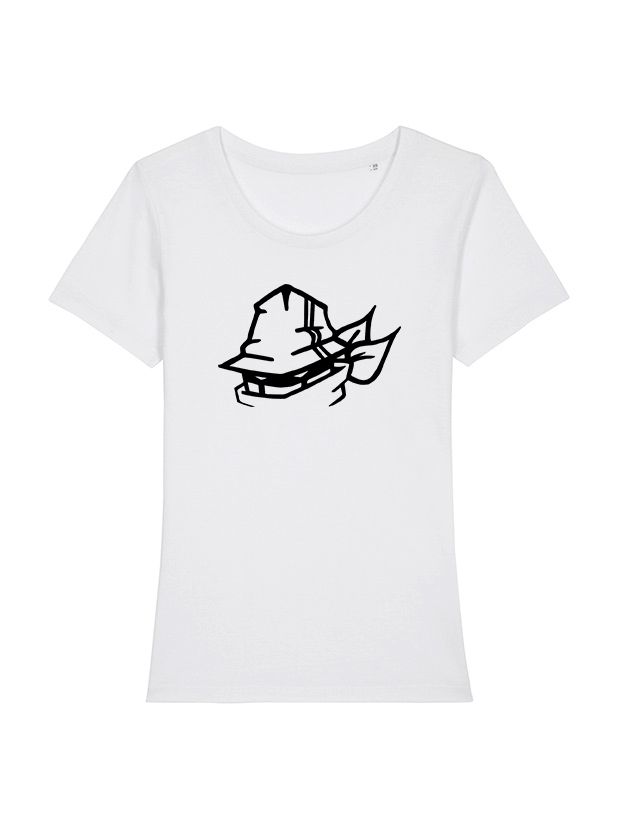 T-Shirt Femme Logo "Tête Marche en Scred" de scred connexion sur Scredboutique.com