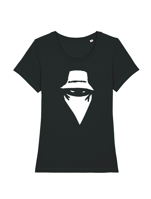tee-shirt femme "visage" de scred connexion sur Scredboutique.com