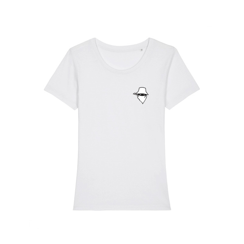 tee-shirt femme  "dernier visage" coeur