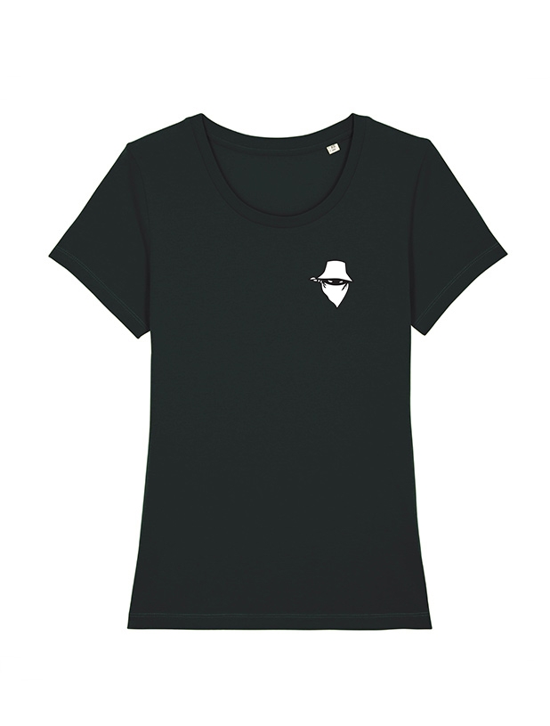 tee-shirt femme "dernier visage" coeur de scred connexion sur Scredboutique.com