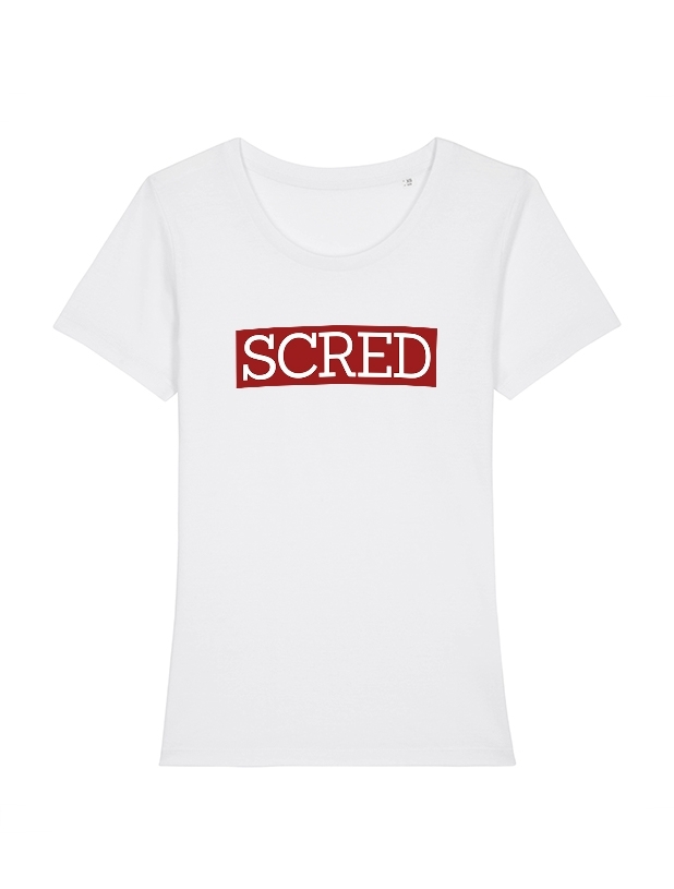 Tshirt Femme Black Scred de scred connexion sur Scredboutique.com