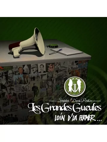 Album CD LES GRANDES GUEULES - Loin d'la fermer
