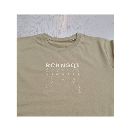 T-shirt Série Bio / RCKNSQT "Sans QR Code"