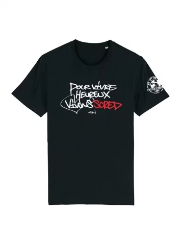 Tshirt Scred Connexion - Vivons Scred