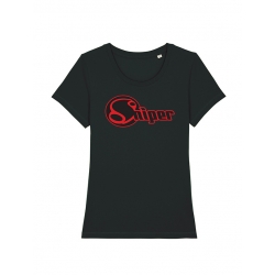 Tshirt Femme Sniper Original Rouge