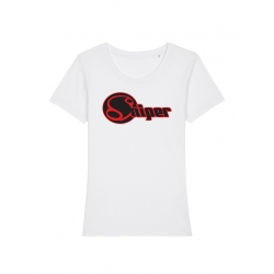 Tshirt Femme Sniper Original Rouge de sniper sur Scredboutique.com