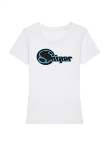 Tshirt femme Sniper Original Bleu