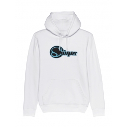 Sweat Capuche Sniper Original Bleu