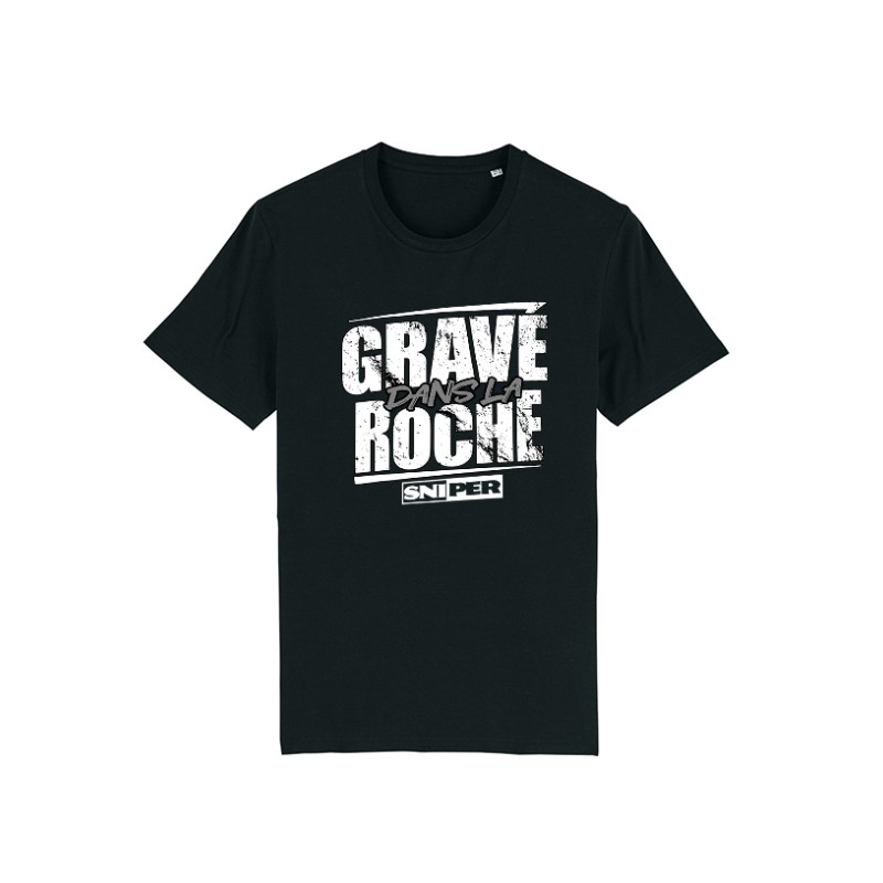 Tshirt Sniper Gravé dans la roche