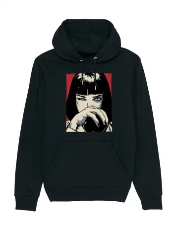 Sweat Capuche TB Illustration Pulp Fiction