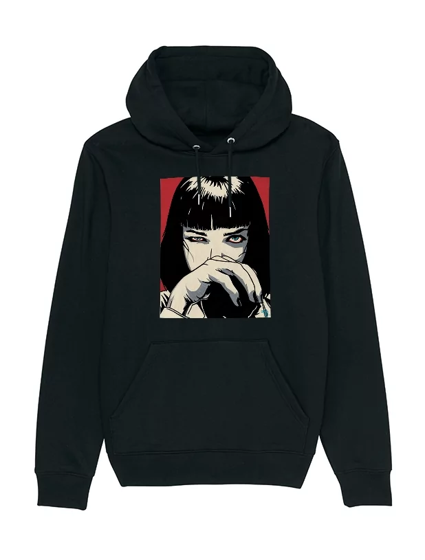Sweat Capuche TB Illustration Pulp Fiction de tb-illustration sur Scredboutique.com