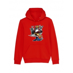 Sweat Capuche Julien BRD - Ghetto Blaster de julien brd sur Scredboutique.com