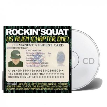 Album Cd "Rockin'squat" - Us Alien Chapter One