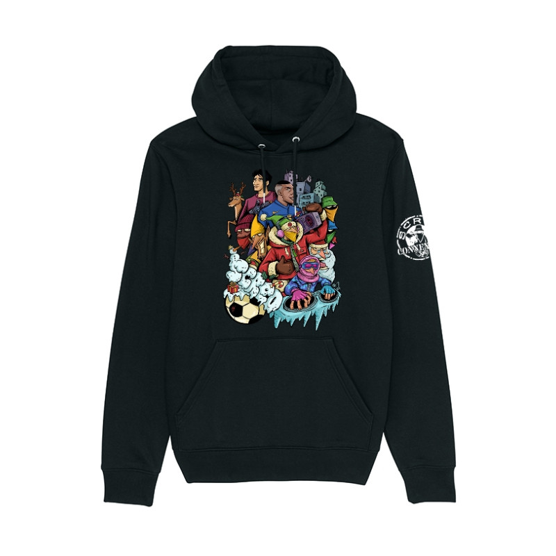 Sweat Capuche Scred Connexion Historique