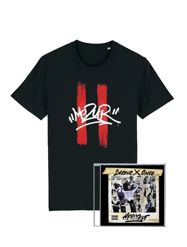 Pack Cd + Tshirt - 2mezur X Oxydz - Héritage de 2Mezur sur Scredboutique.com