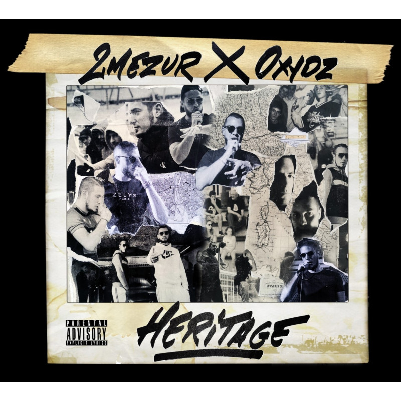 Album Cd "2mezur X Oxydz - Héritage"