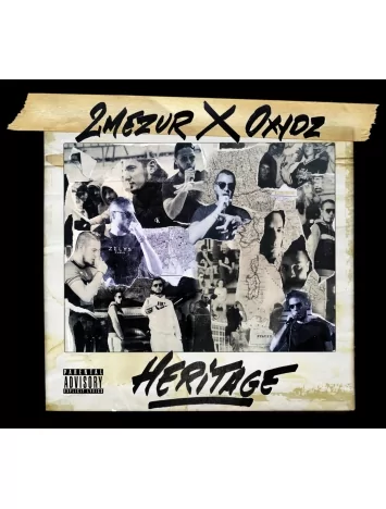 2Mezur Album Cd "2mezur X Oxydz - Héritage"