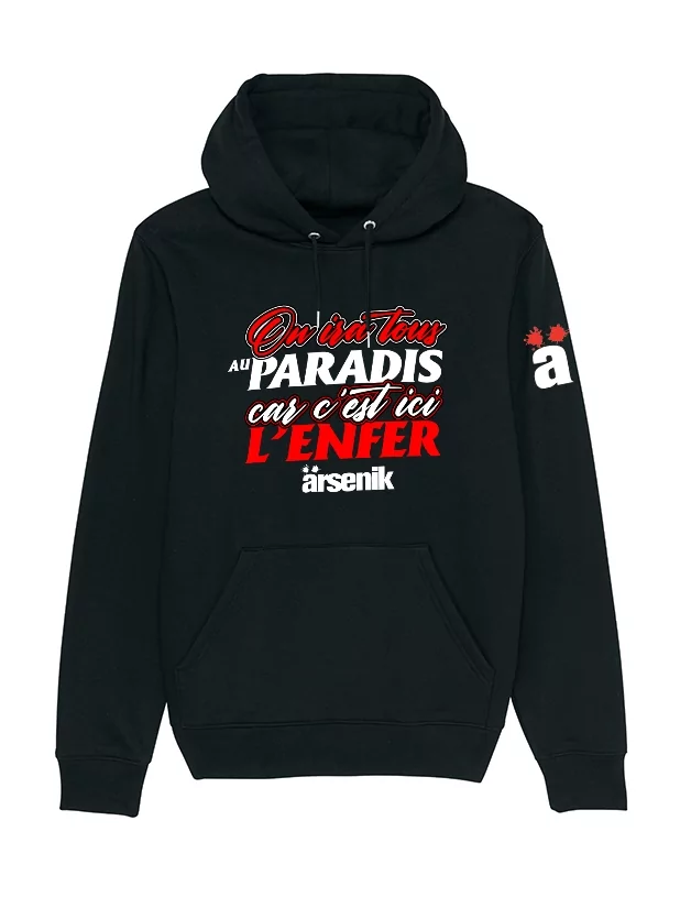 Sweat Capuche Arsenik - On ira... de arsenik sur Scredboutique.com