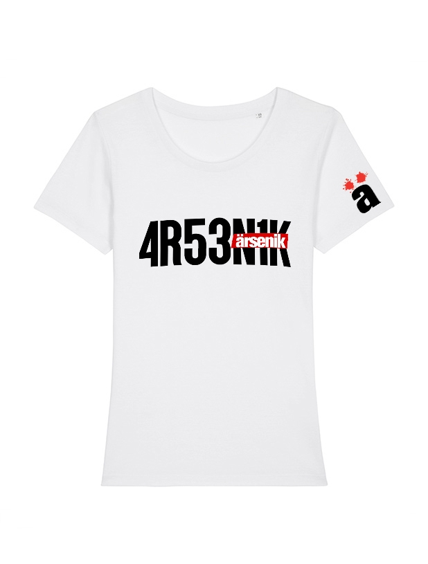 Tshirt Femme Arsenik - 4R53N1K de arsenik sur Scredboutique.com
