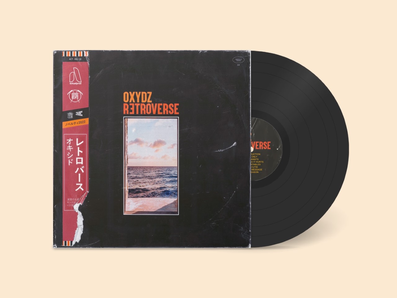 Album vinyle Oxydz - Retroverse de oxydz sur Scredboutique.com