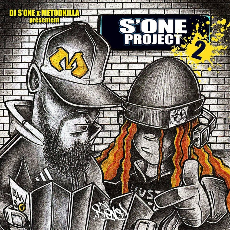 Album CD "Dj S'one et  Dj Metodkilla - S' One Project 2"