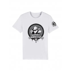 Tshirt Scred Connexion - Spray Connexion by Hiwe NB de scred connexion sur Scredboutique.com