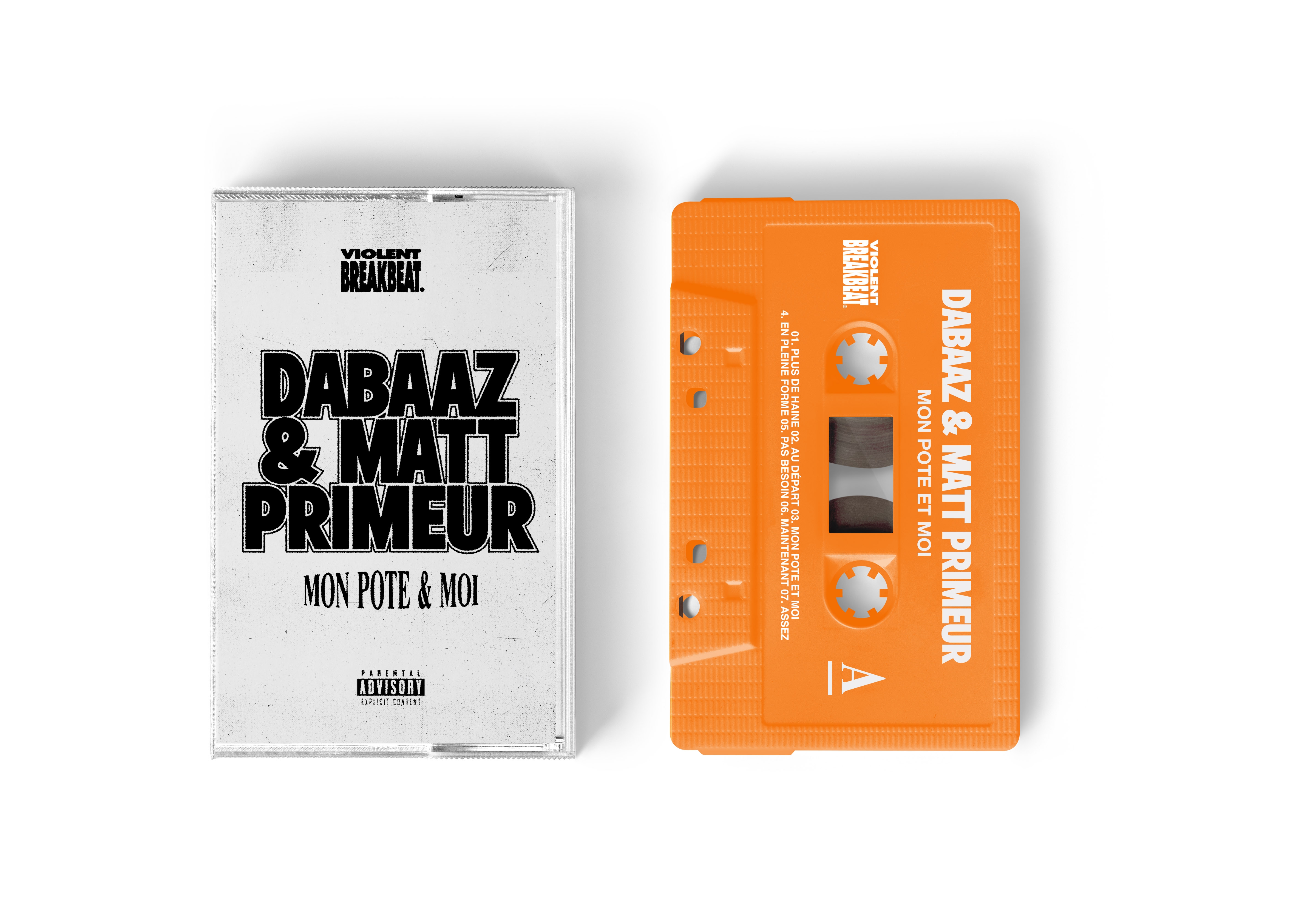 Album cassette Dabaaz & Matt Primeur - Mon pote et moi de  sur Scredboutique.com