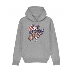 Sweat Capuche Julien BRD - Hip-hop need you de julien brd sur Scredboutique.com