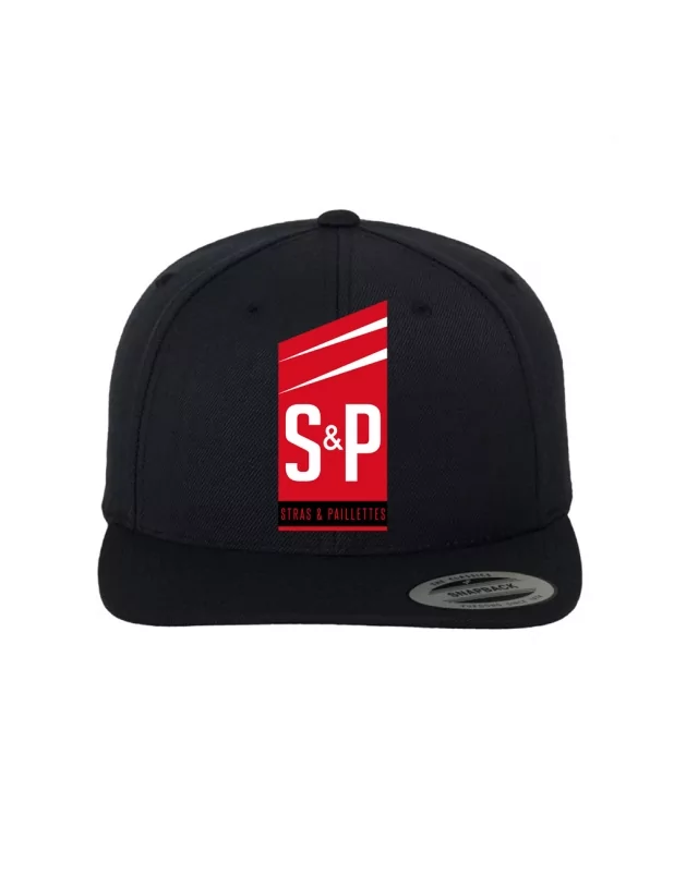 Snapback Stras & Paillettes SP Sig de stras & paillettes sur Scredboutique.com