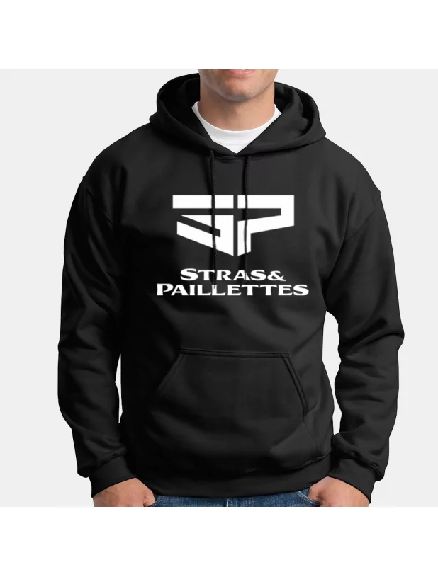 Sweat a capuche Stras & Paillettes modèle 1 de stras & paillettes sur Scredboutique.com