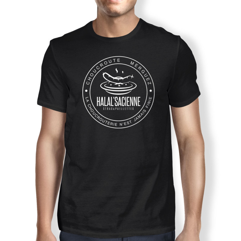 Tshirt Stras & Paillettes modèle 4 Halalsacienne