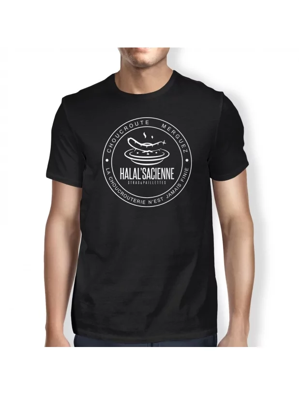 Tshirt Stras & Paillettes modèle 4 Halalsacienne de stras & paillettes sur Scredboutique.com