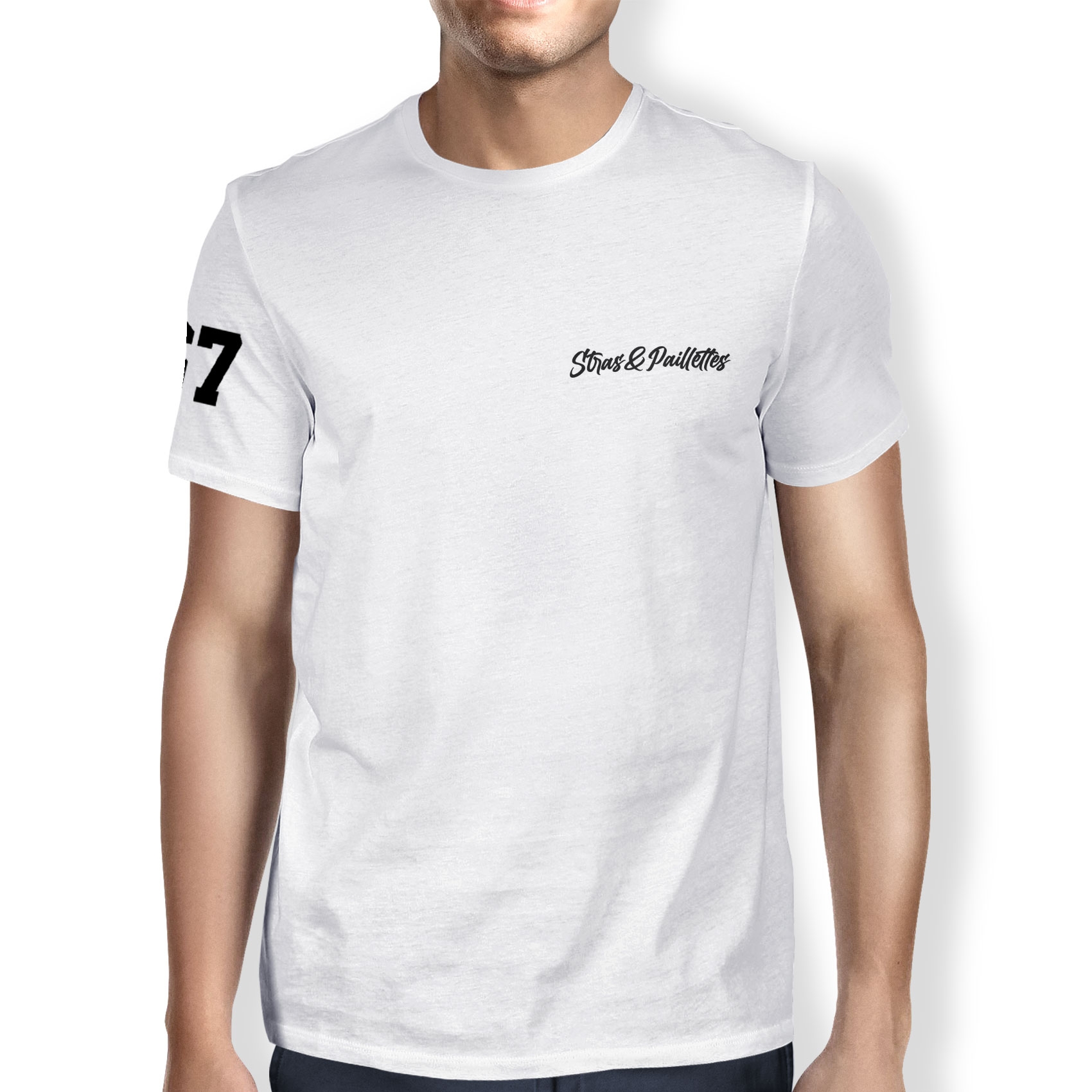 Tshirt Stras & Paillettes modèle 7 SP2 de stras & paillettes sur Scredboutique.com