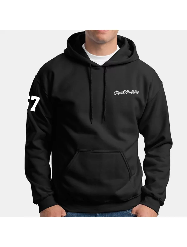 Sweat a capuche Stras & Paillettes modèle 7 SP2 de stras & paillettes sur Scredboutique.com