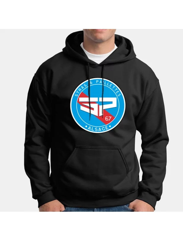 Sweat a capuche Stras & Paillettes modèle 9 SP Foot de stras & paillettes sur Scredboutique.com