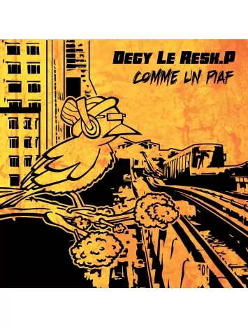 anonymous label Album Cd Degy Le Resk.P - Comme un Piaf